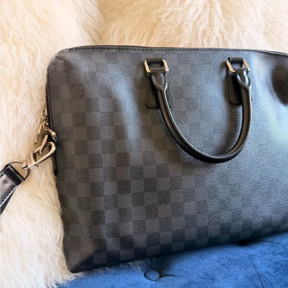 Louis Vuitton Damier Graphite canvas porte jour NM